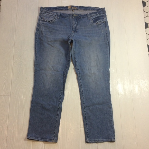 KUT from the Kloth Skinny Leg Jeans Denim Size 18W - Picture 3 of 8